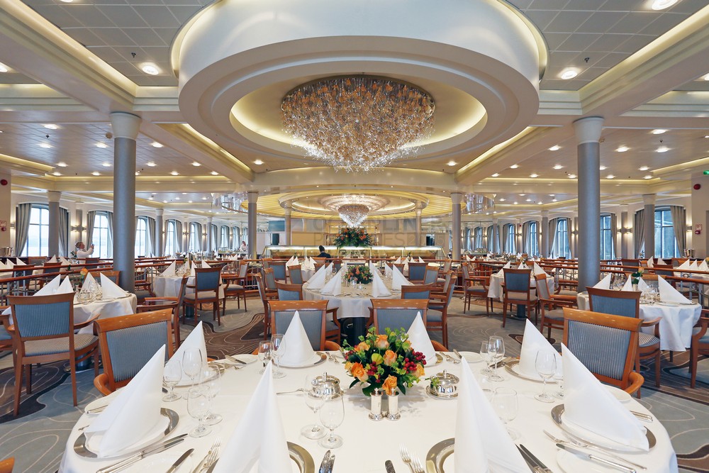 das Europa Restaurant MS Europa