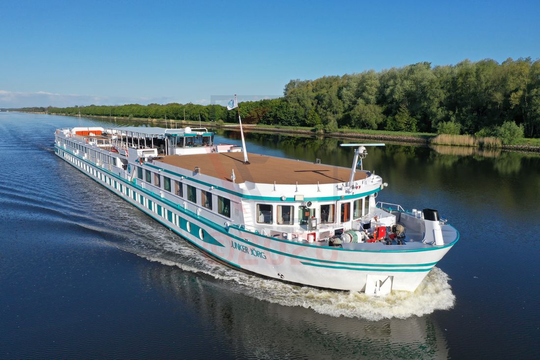 Das Flusskreuzfahrtschiff Junker Jörg