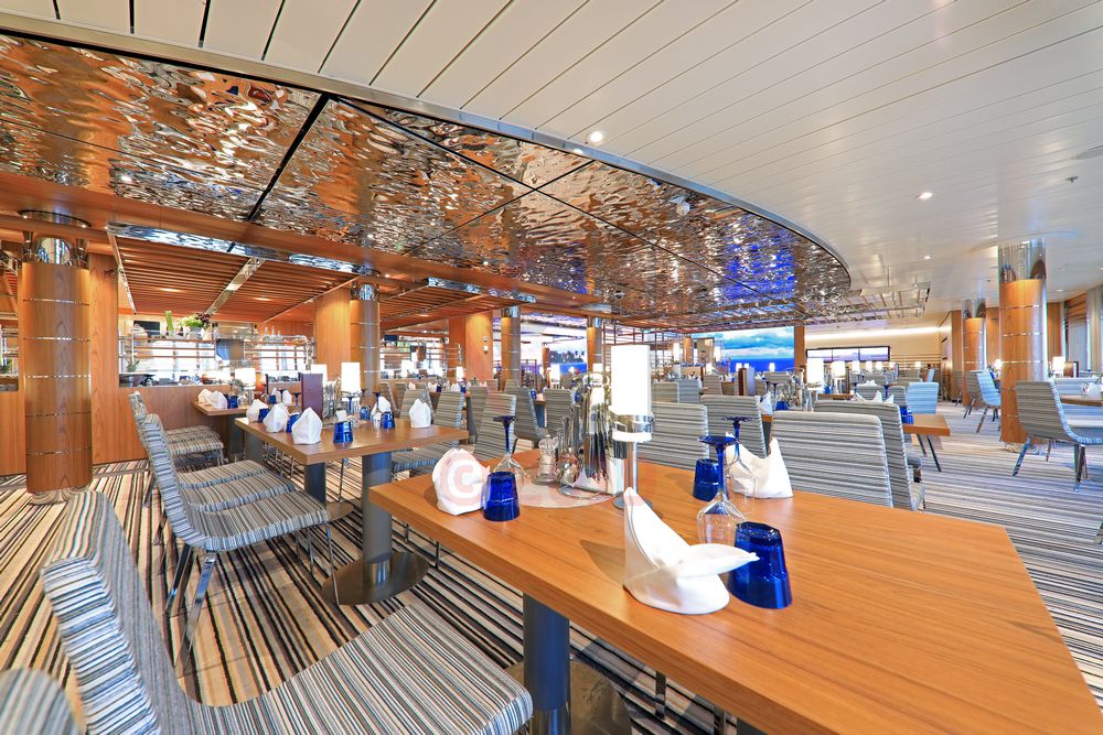 Das Yachtclub Restaurant AIDAnova