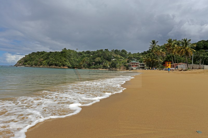 Die Castara Bay auf Tobago 24.01.2015