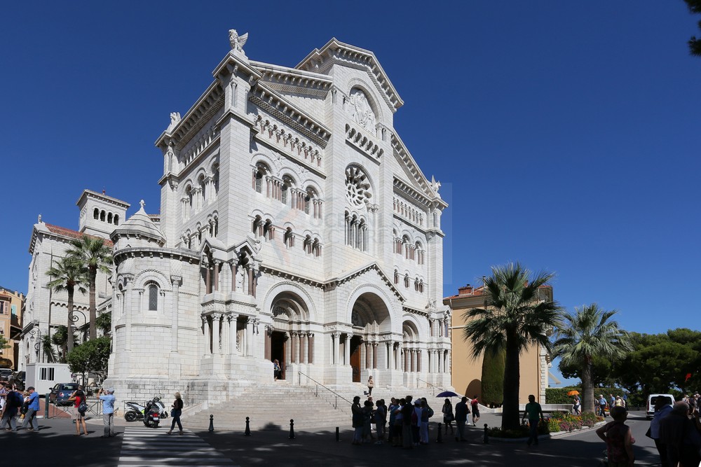 Die Katedrale Notre-Dame-Immaculée von Monaco