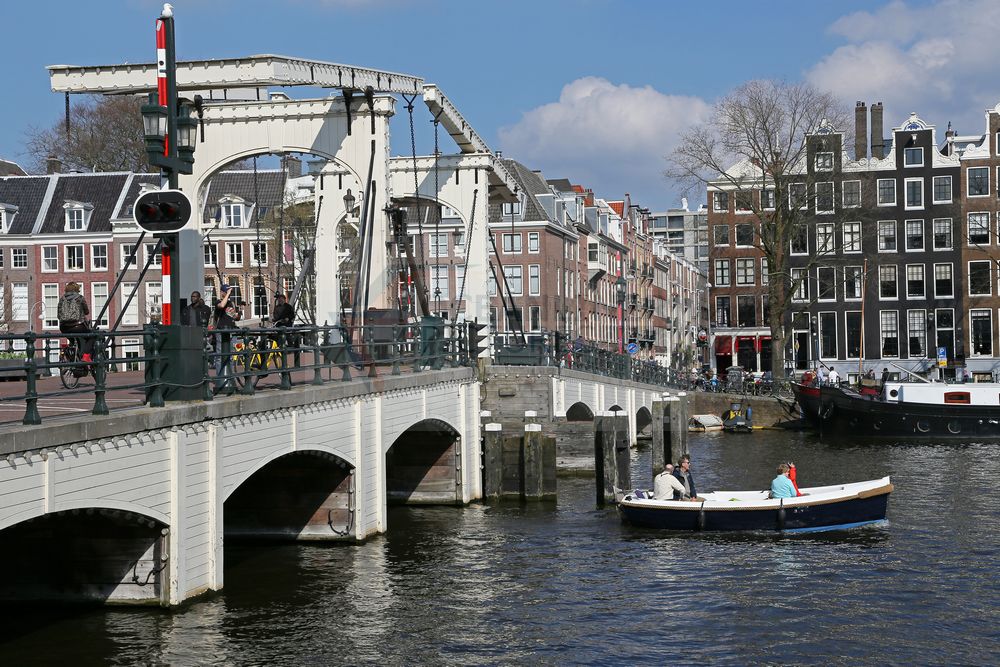 die Magere Brug in Amsterdam