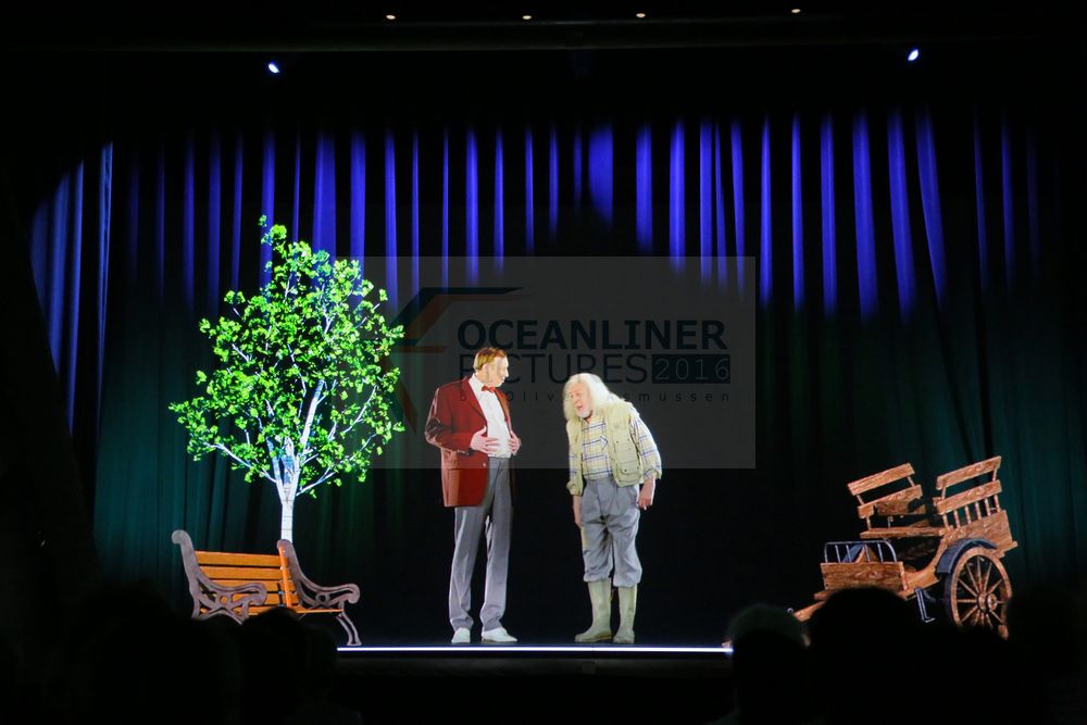 Dieter Hallervorden Hologramm-Studio Mein Schiff 5 Dieter Hallervorden Hologramm-Studio Mein Schiff 5