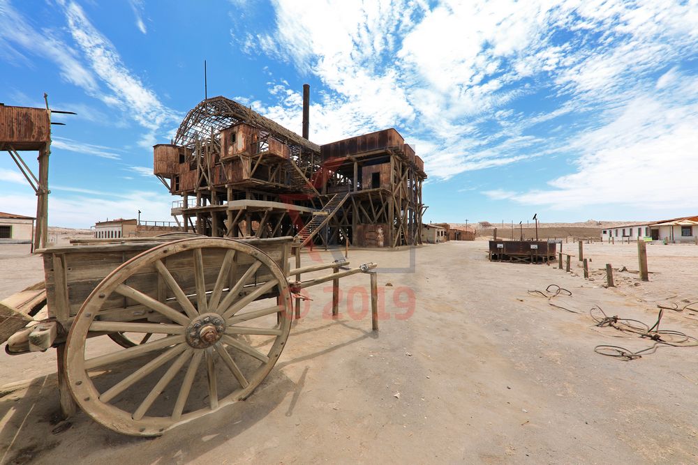 Ehemalige Salpetermine Santa Laura, Chile