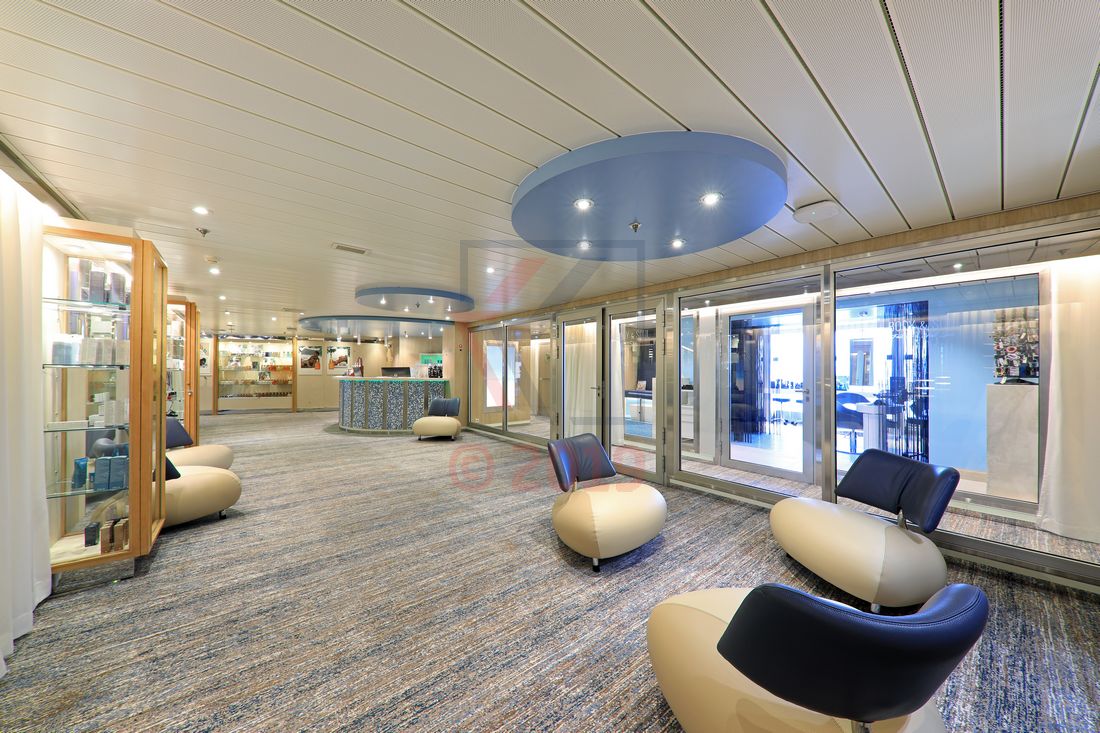 Eingang Body & Soul Spa AIDAmira