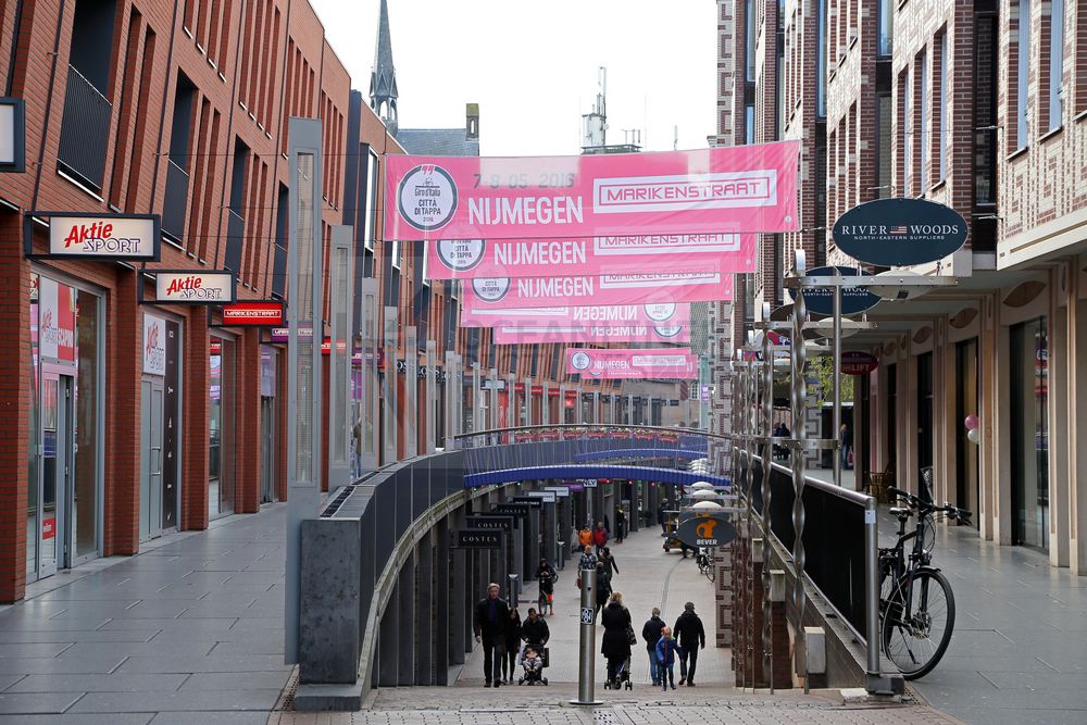 Einkaufsstraße in Nimwegen