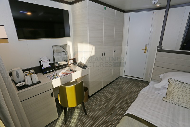 Einzelkabine mit Balkon Kat. QF MS Britannia