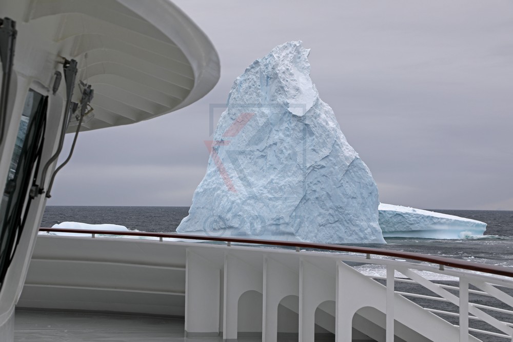 Eisberg an der Ostküste von Livingston Island, Antarktis