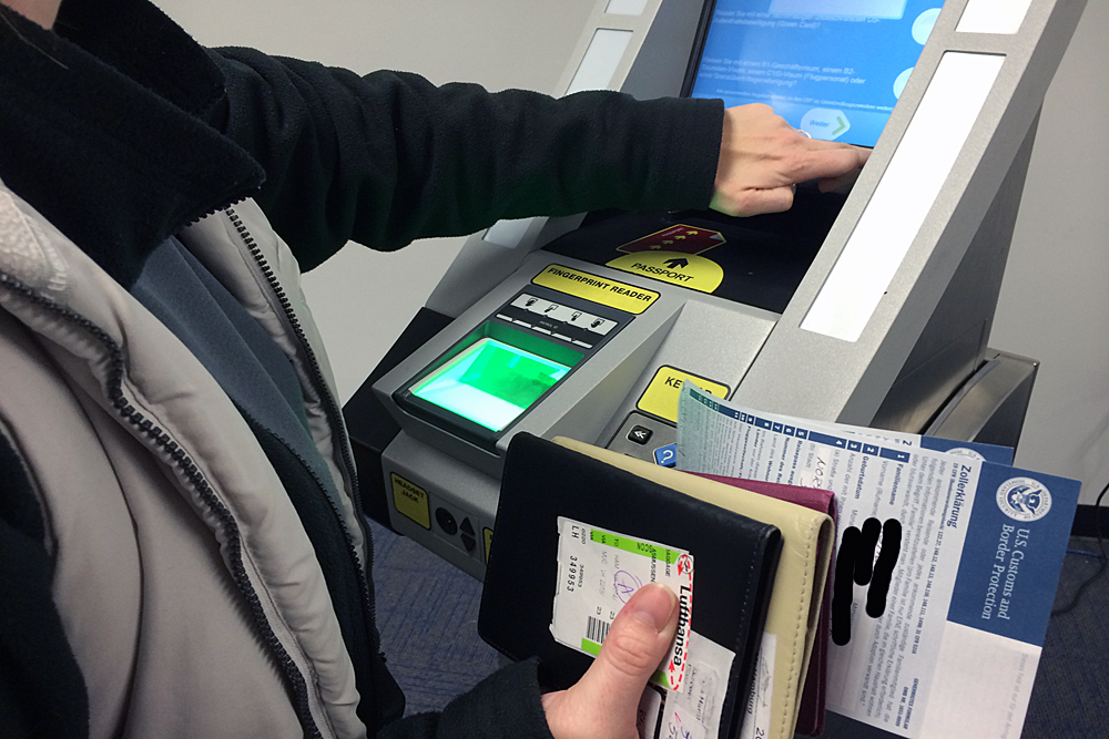 elektronische, automatisierte Einreise in den USA