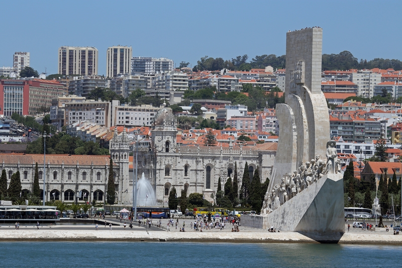 Entdeckerdenkmal und Hieronymuskloster in Lissabon 29.05.2015