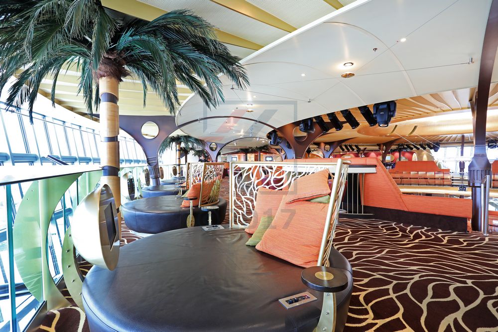 Entspannungsinseln am Theatrium AIDAmar