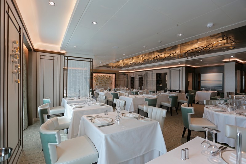 Epicurean restaurant MV Britannia