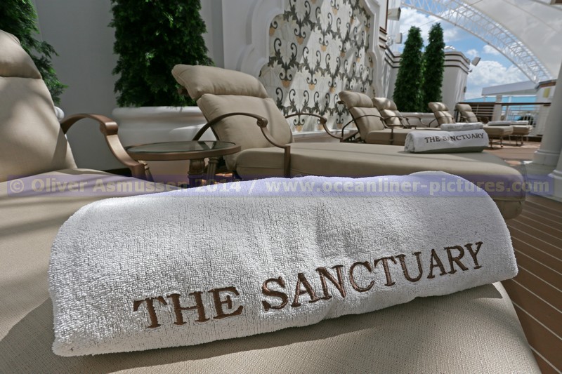 Exklusiver the Sanctuary Bereich Royal Princess