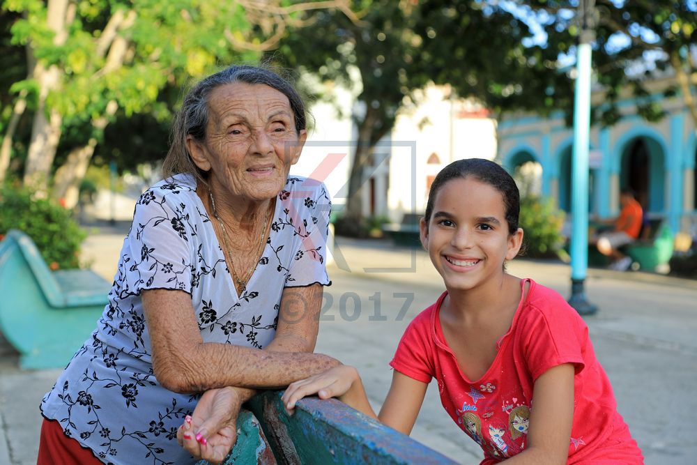 Familiengenerationen in Antilla, Kuba Familiengenerationen in Antilla, Kuba
