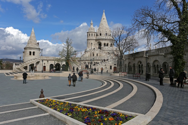 Fischerbastei in Budapest 01.04.2015