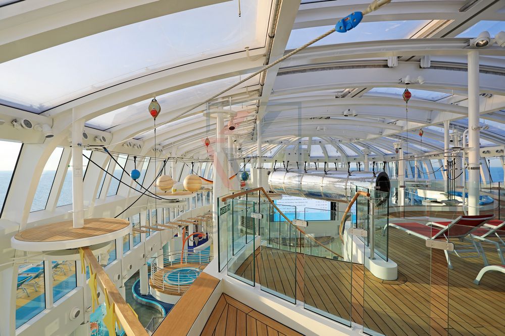 Four Elements und Klettergarten AIDAperla