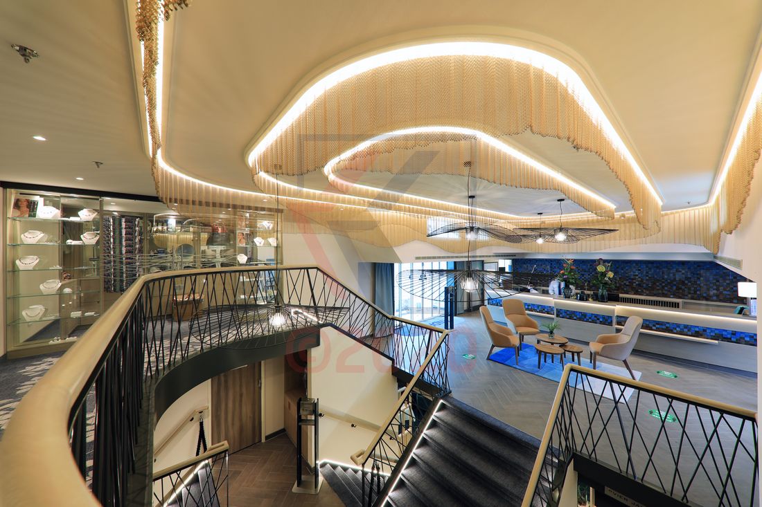 Foyer und Rezeption MS Andrea