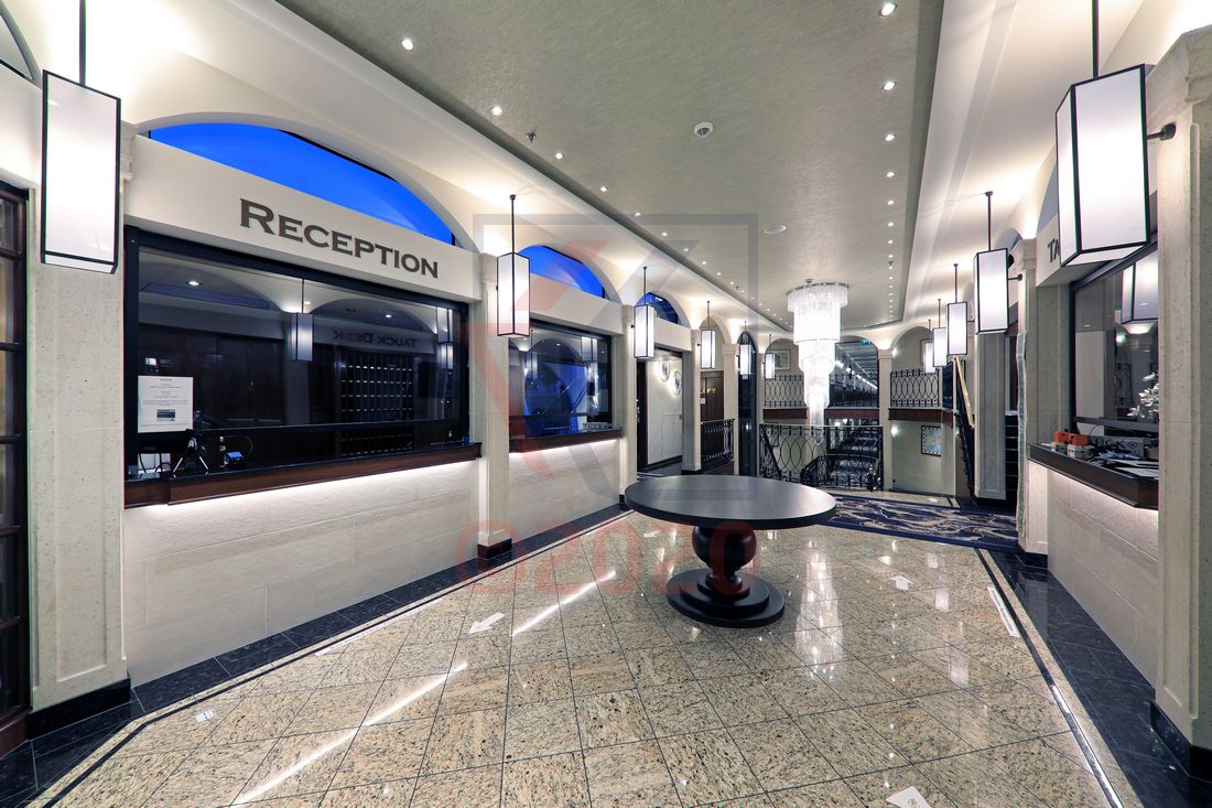 Foyer und Rezeption MS Inspire