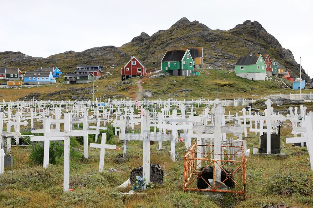 Friedhof in Paamiut, Grönland Friedhof in Paamiut, Grönland