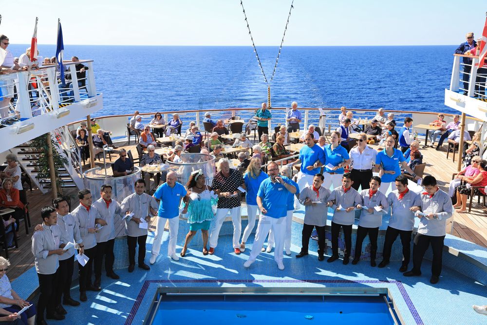 Frühschoppen an Bord der Ocean Majesty Frühschoppen an Bord der Ocean Majesty