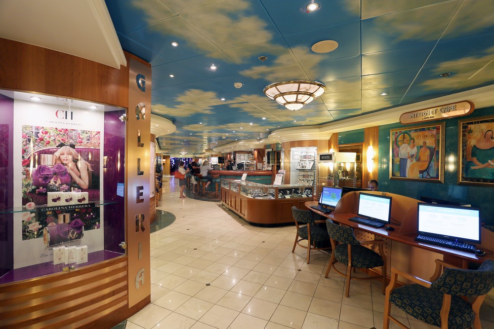 Galleria Shops, Internet Cafe, Coffee Bar Norwegian Sky