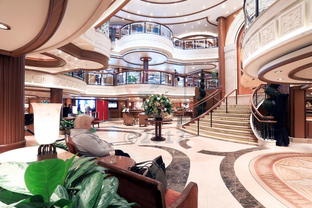 Grand Lobby und Rezeption Queen Elizabeth