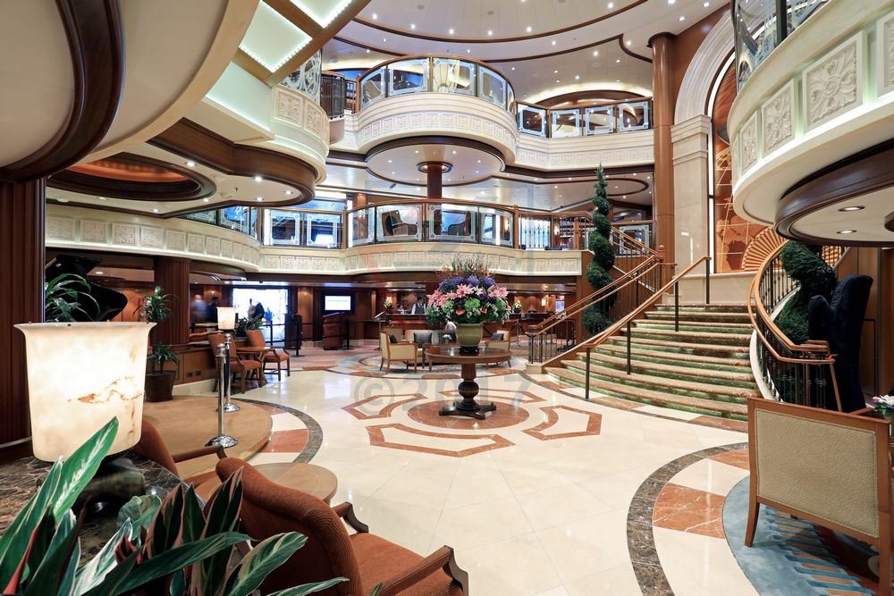 Grand Lobby und Rezeption Queen Victoria