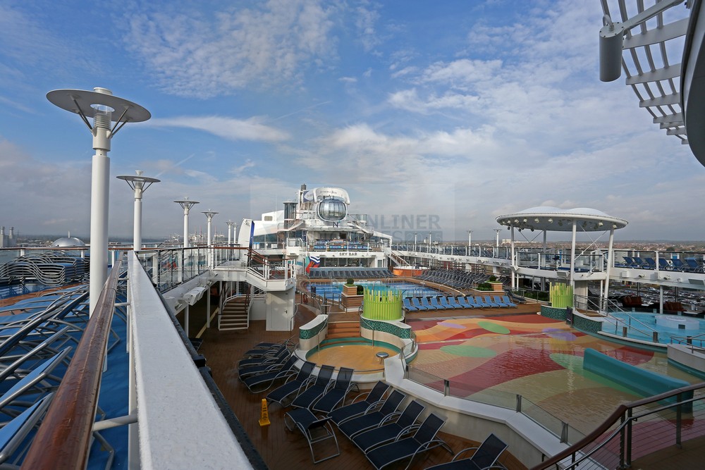 H2O Zone und Poolbereich Anthem of the Seas