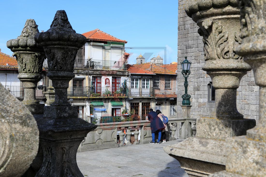 Häuser bei Kathedrale Sé do Porto
