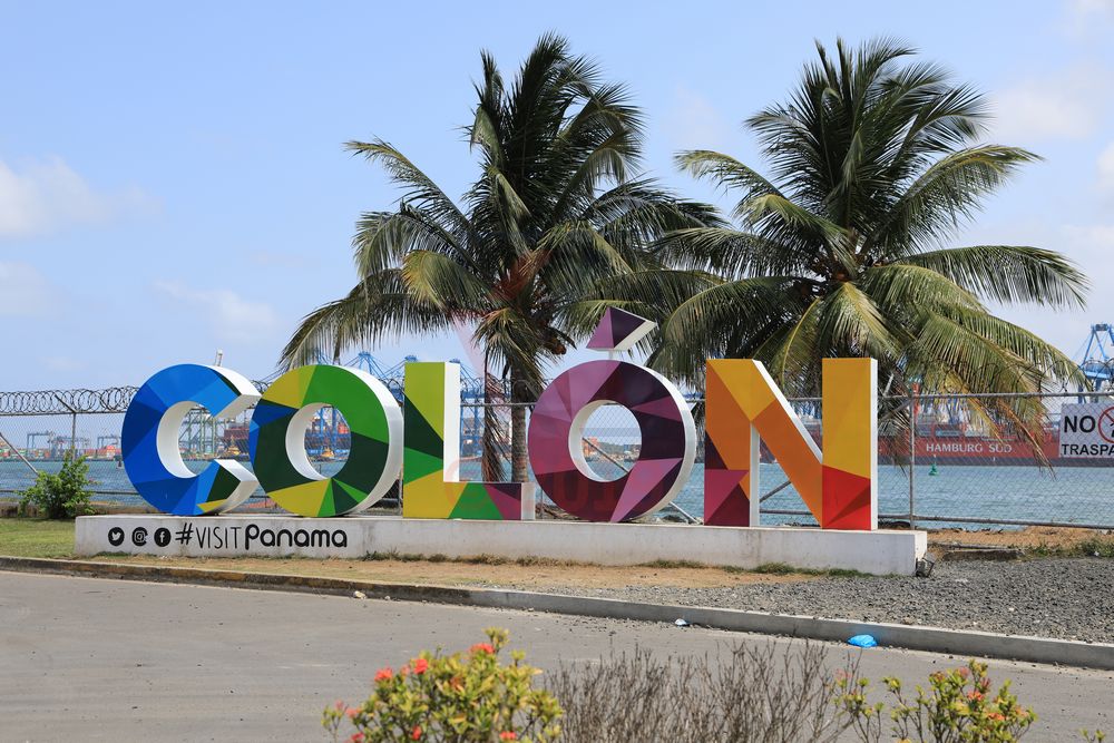Hafen von Colon, Panama