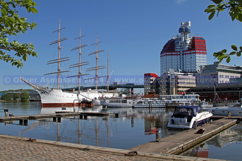 Hafenpromenade bei der Oper von Göteborg