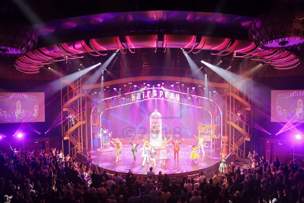 Hairspray Broadway Musical auf der Symphony of the Seas Hairspray Broadway Musical auf der Symphony of the Seas