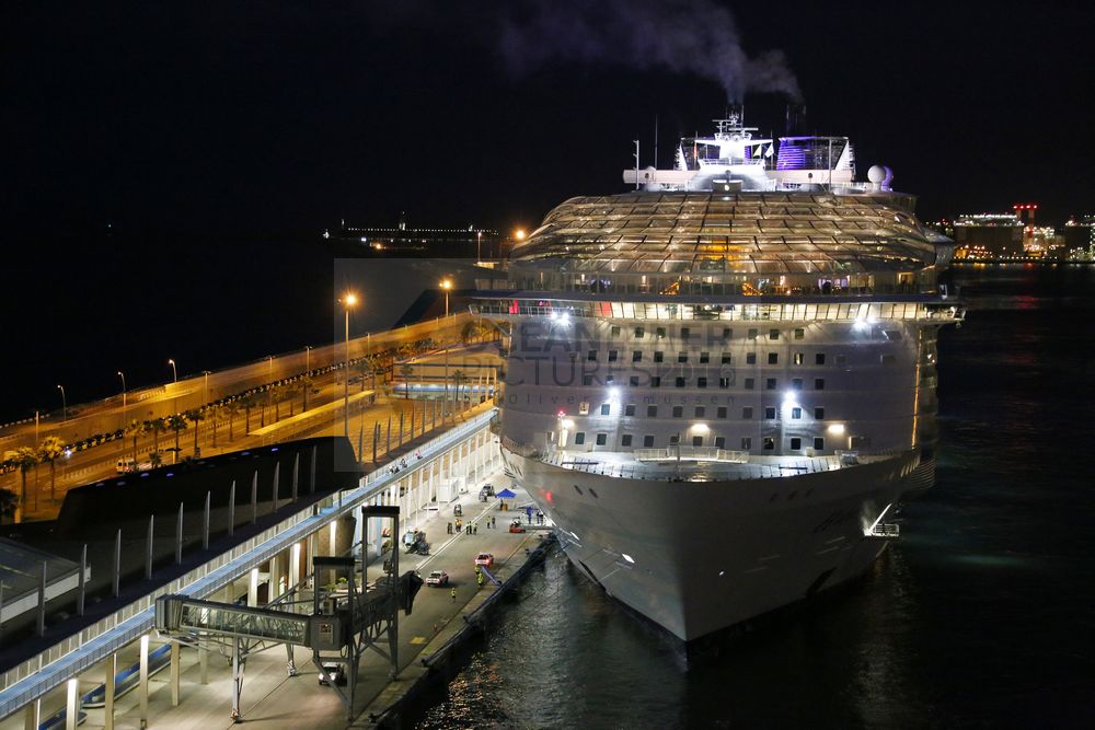 Harmony of the Seas in Barcelona