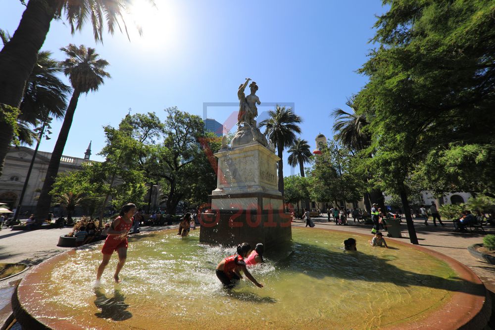 Hauptplatz Plaza de Armas Santiago de Chile