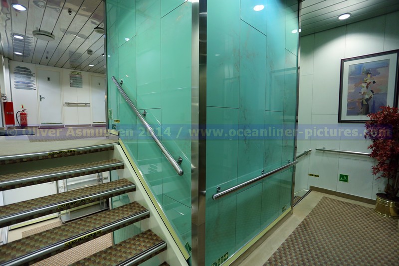 hinteres Treppenhaus Ocean Majesty