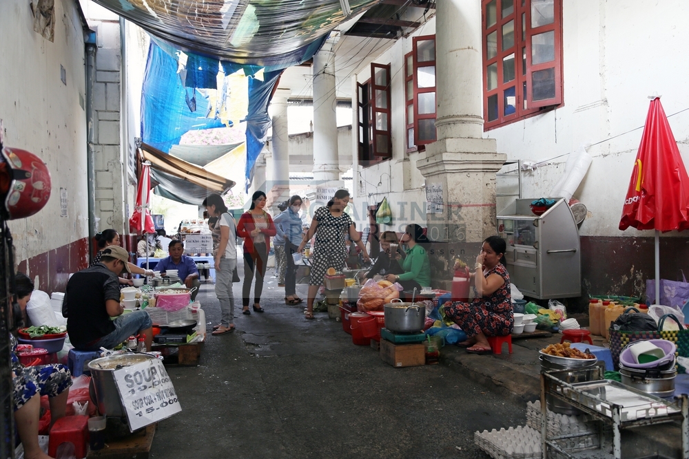 Hinterhof in Ho-Chi-Minh-Stadt 02.02.2016