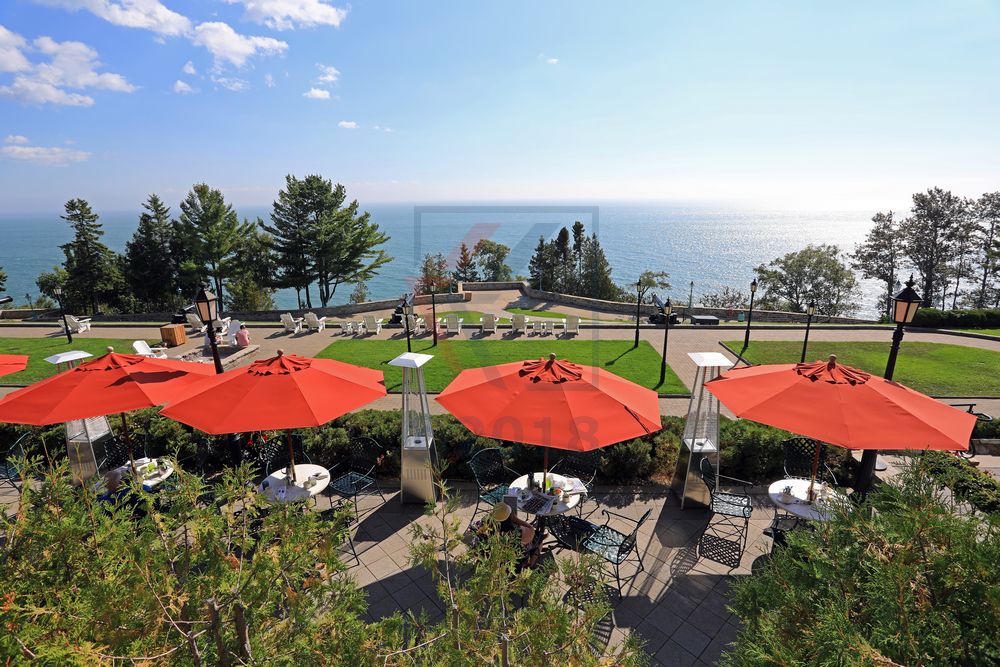 Hotel Fairmont Le Manoir Richelieu Terrasse, La Malbaie, Quebec Hotel Fairmont Le Manoir Richelieu Terrasse, La Malbaie, Quebec