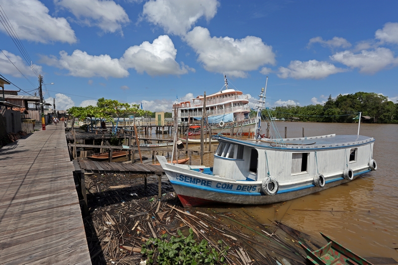 idyllisches Afua am Amazonas-Delta am 17.01.2015 idyllisches Afua am Amazonas-Delta am 17.01.2015
