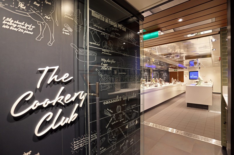 im neuen Cookery Club MV Britannia