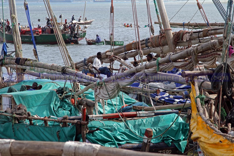 Dhow-Hafen in Sansibar