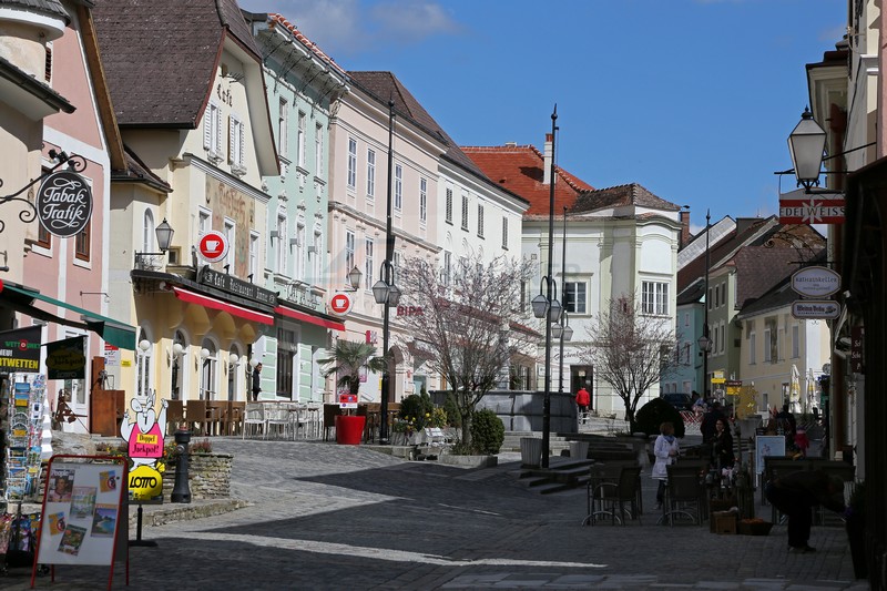 in der Altstadt von Melk 03.04.2015
