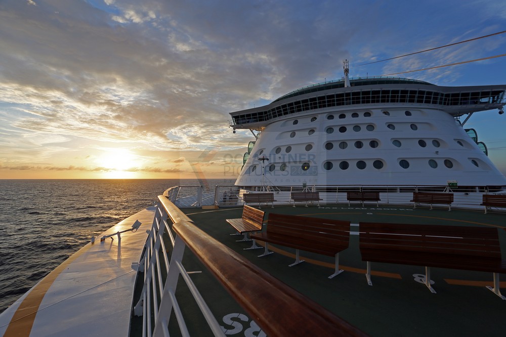 Independence of the Seas Sonnenuntergang