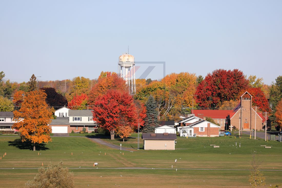 Indian Summer am Sankt-Lorenz-Strom in Kanada Indian Summer am Sankt-Lorenz-Strom in Kanada