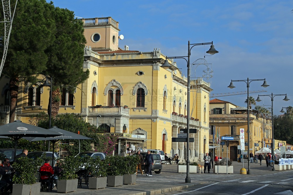 Innenstadt von Olbia auf Sardinien