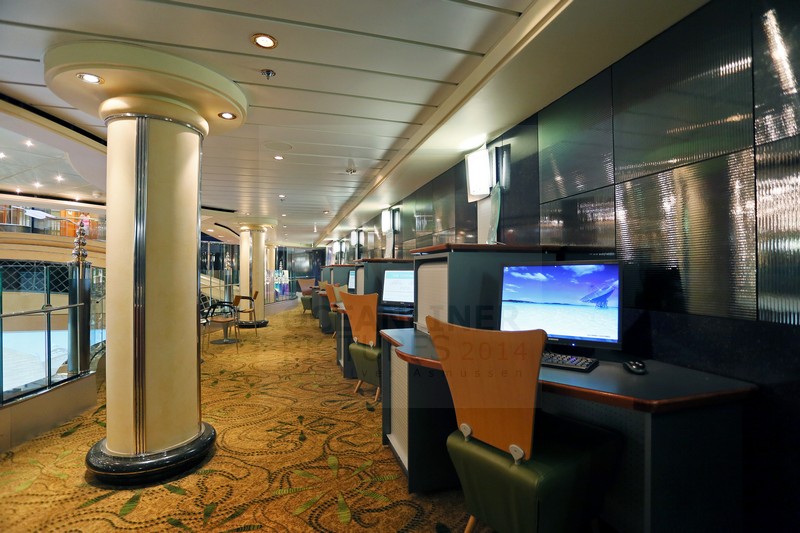 Internetcafe Norwegian Star