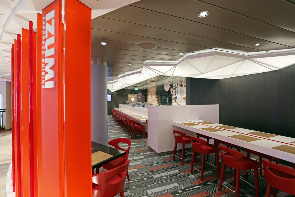 Izumi Japanese Restaurant Anthem of the Seas