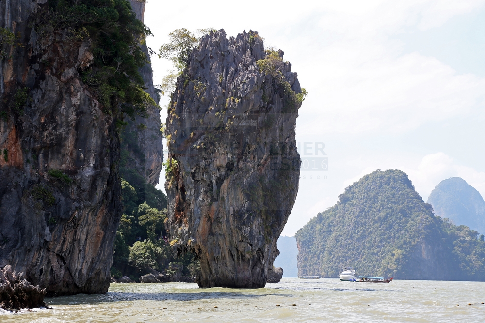 James Bond Felsen Insel Khao Phing Kan, Thailand, 27.01.2016 James Bond Felsen Insel Khao Phing Kan, Thailand, 27.01.2016