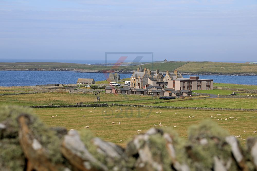 Jarlshof in Sumburgh, Mainland, Shetland-Inseln