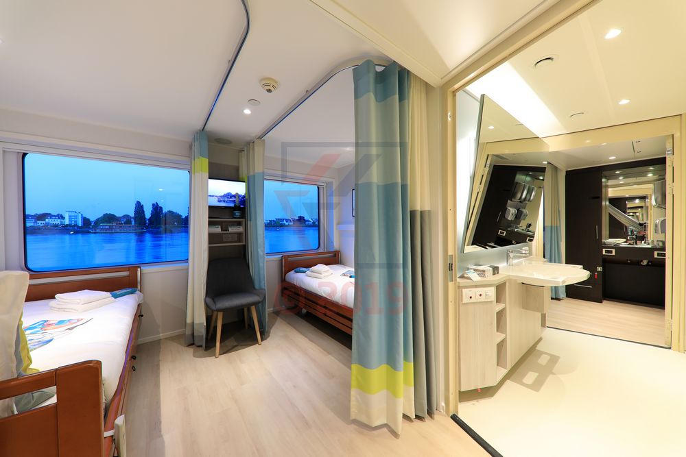 Kabine 219 Bad- und Wohnbereich MS Viola