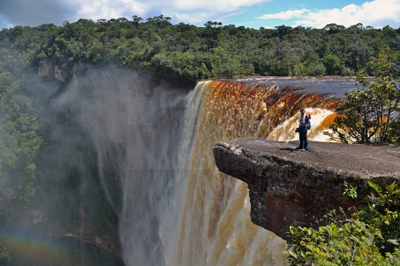 Kaieteur-Wasserfall in Guyana am 21.01.2015